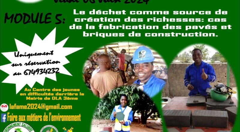 Douala: Foire Commerciale aux Metiers de l'Environnement