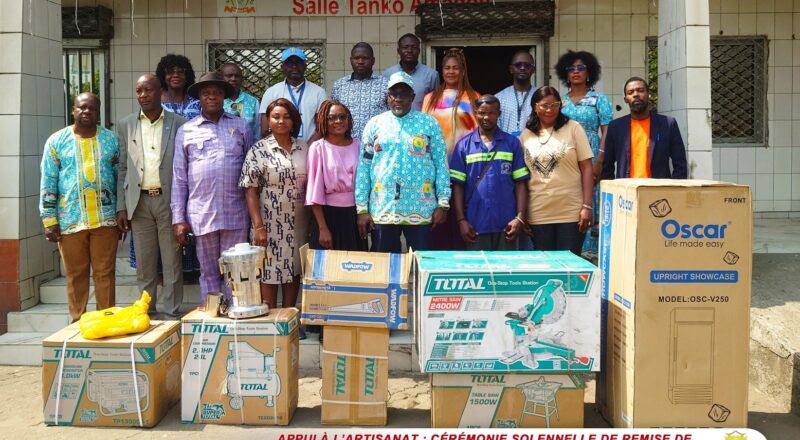 Appui à l’Artisanat : la Mairie de Douala IV remet des dons aux artisans